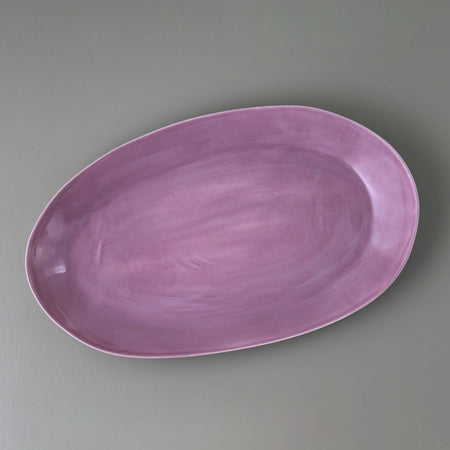 Davistudio Large Oval Platter / Mauve
