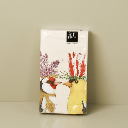 Vicki Sawyer Paper Guest Towel Napkins /  Spring Romance