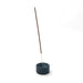 Handmade Concrete Incense Holder / Cobalt Terrazzo