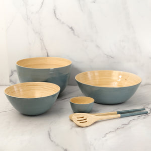 Bamboo Classic Bowl / Dove Blue