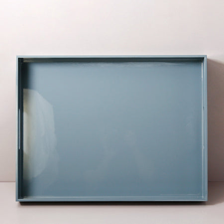 Large Serving Tray / Dove Blue