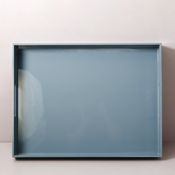 Large Serving Tray / Dove Blue