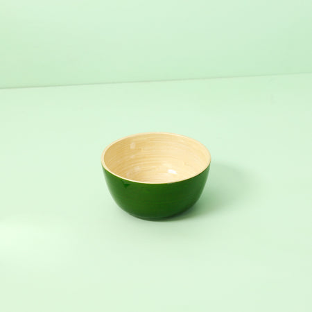 Bamboo Mini Bowl / Grass Green
