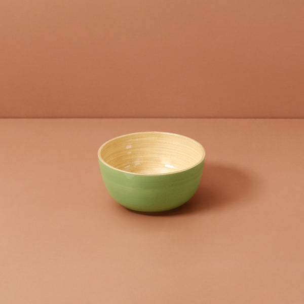 Bamboo Mini Bowl / Pastel Green