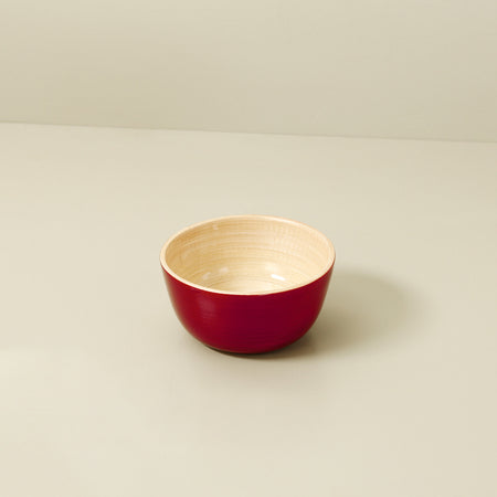 Bamboo Mini Bowl / Red