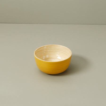 Bamboo Mini Bowl / Yellow