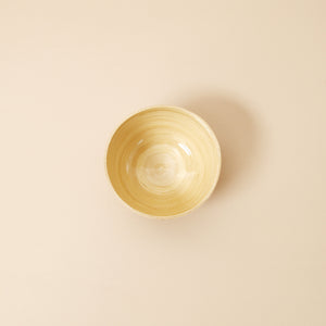 Bamboo Mini Bowl / Caramel