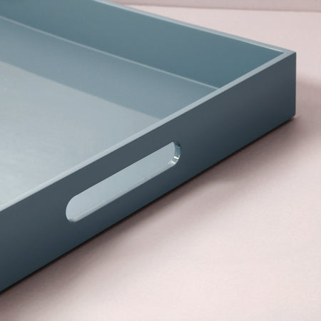 Large Serving Tray / Dove Blue