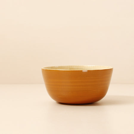 Bamboo Mini Bowl / Caramel