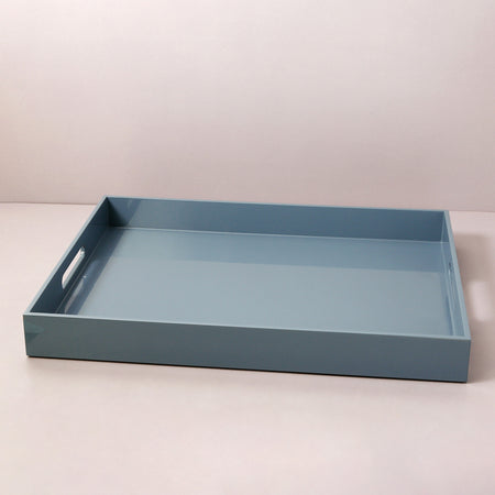 Large Serving Tray / Dove Blue