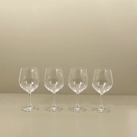 Pure & Simple Burgundy Wine Glass / Set of 4