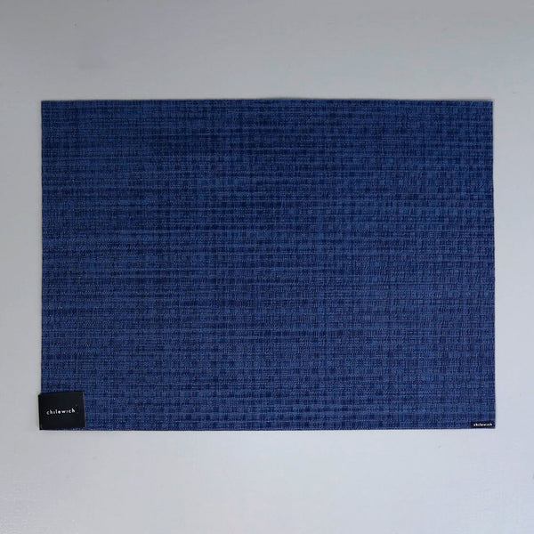 Chilewich Vinyl Placemats / Purl Blue