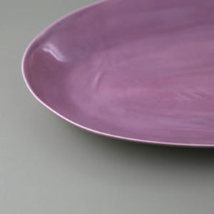 Davistudio Large Oval Platter / Mauve