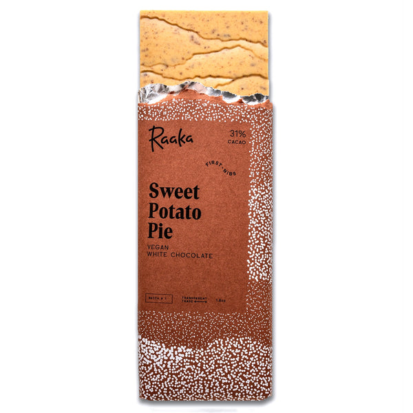 Raaka Chocolate Bar / Sweet Potato Pie