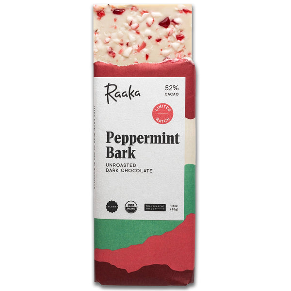 Raaka Chocolate Bar / Peppermint Bark (Limited)