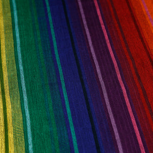 Mayamam Stripe Table Runner / Rainbow 12" x 82"