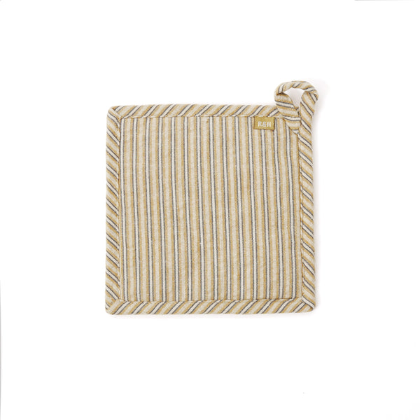 Pot Holder / Seersucker / Mustard
