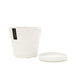 Recycled Tapered Planter 7" / Stone White
