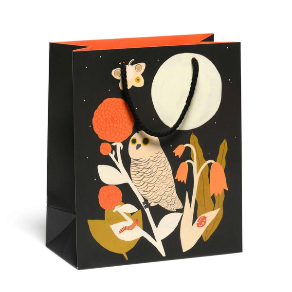 Designer Gift Bag / Owl & Moth