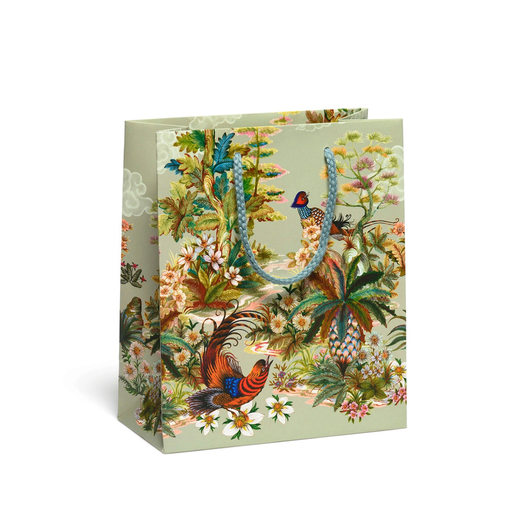 Designer Gift Bag / Quail Garden
