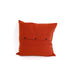 Solid Cotton Pillow / Red Ochre