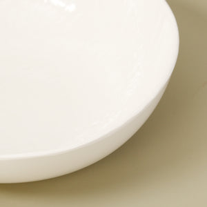 Relish Melamine Oval Serving Bowl / Cream