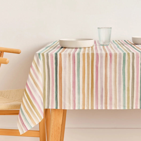Resin Tablecloth / Stripes