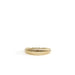 Ridged Gold Ring