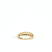 Ridged Gold Ring