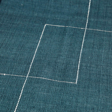 Rift Valley Table Runner /  Teal 18" x 70"