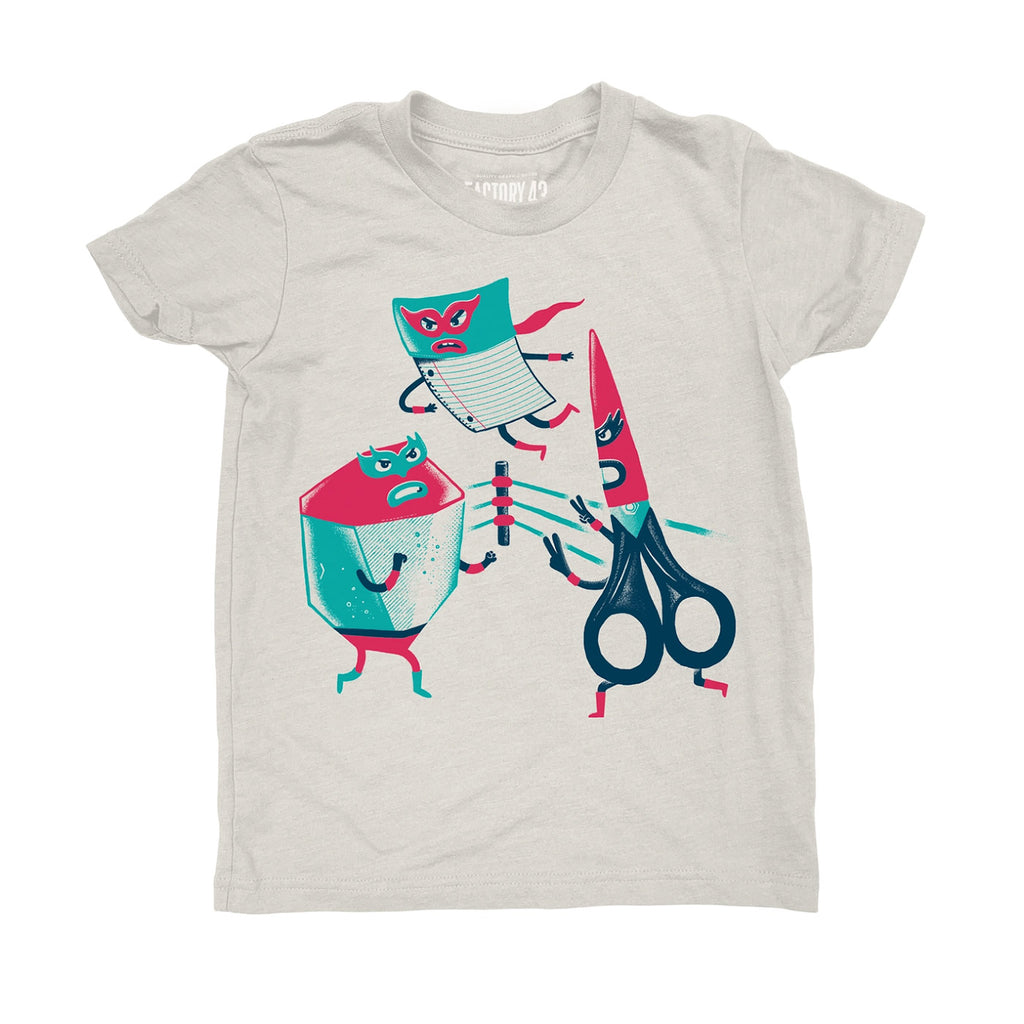 Factory 43 Kid's Tee Shirt / Rock Paper Scissors