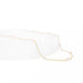 Rose Quartz Drop Choker Necklace / Gold Plate