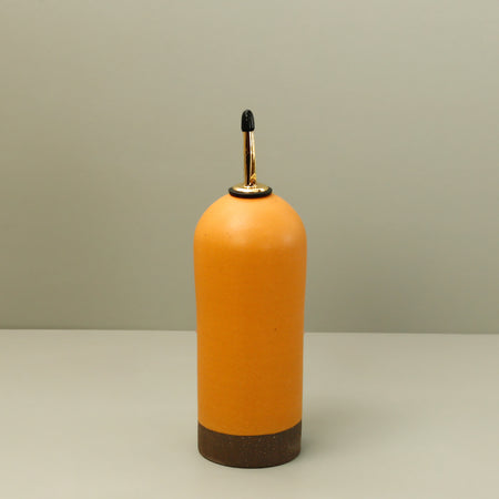 Rose Line Olive Oil Ceramic Bottle / Peach