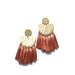 Tassle Earrings / Terracotta