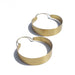 Brassy Statement Earrings / Large