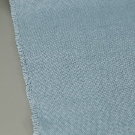 Rustic Linen Table Runners / Stone Blue