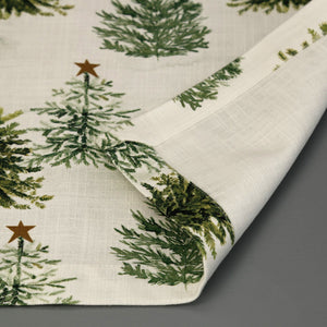 Rustic Christmas Placemat / Trees