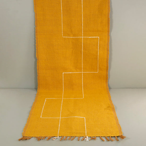 Rift Valley Table Runner / Gold 18" x 70"