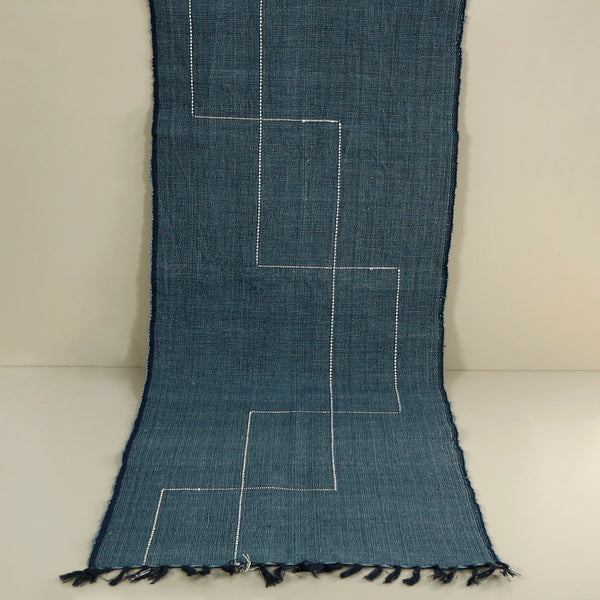 Rift Valley Table Runner /  Teal 18" x 70"