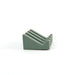 Silicone Slanted Soap Dish / Sage Green