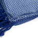 Turkish Cotton Bath Towel / Blue & Light Blue