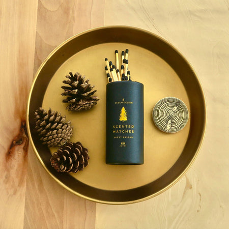 Sweet Balsam Scented Matches 5"