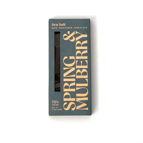 Spring & Mulberry / Sea Salt Dark Chocolate