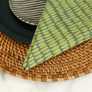 Seeds Forest Block Print Napkins
