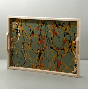 Birch Laminate Tray / Olio Sage