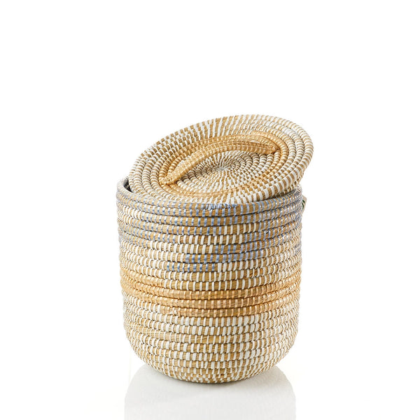 Lidded Seashore Basket