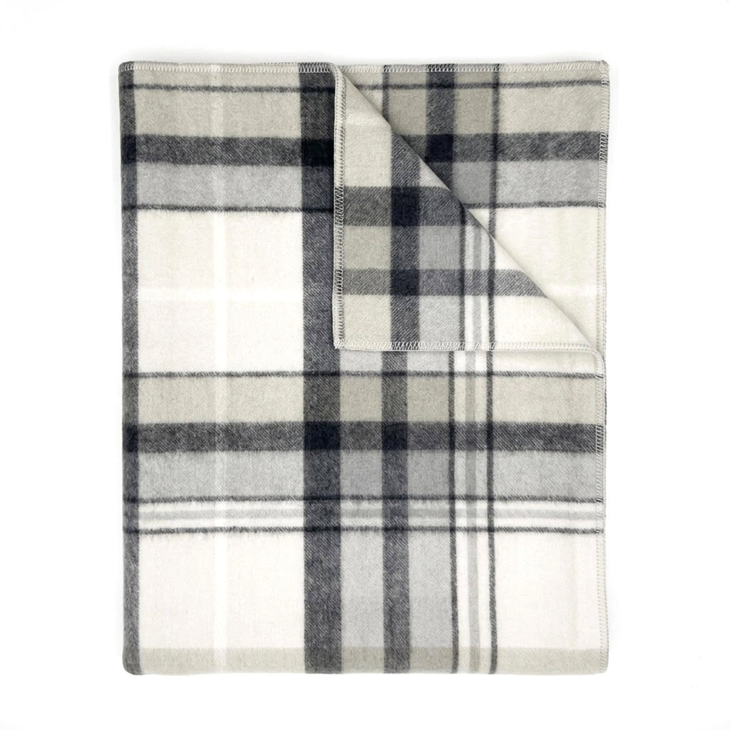 Alpaca Throw Blanket / Stone