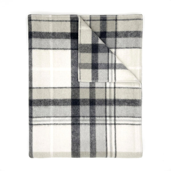 Alpaca Throw Blanket / Stone