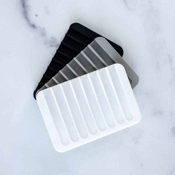 Silicone Soap Dish / Black