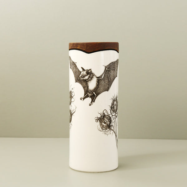 Laura Zindel Canister Vase / Small / Bat